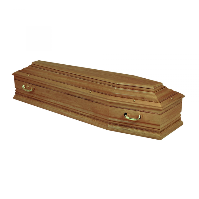 Paulownia Wood Coffins Classic Polish Wooden Coffin Supplier