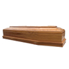 Modern Minimalist European Style Solid Wood Coffin Economical Coffins Supplier