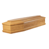 hand selected wood casket