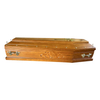 traditional wooden casket