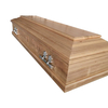 Customized European Style Paulownia Wooden Funeral Coffin
