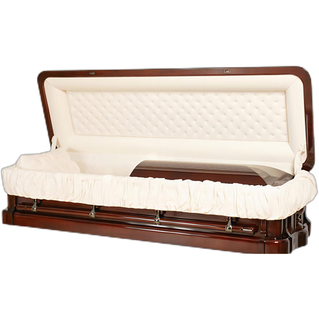 American style pine wood casket for funeral 