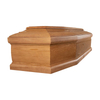 handmade wooden coffin