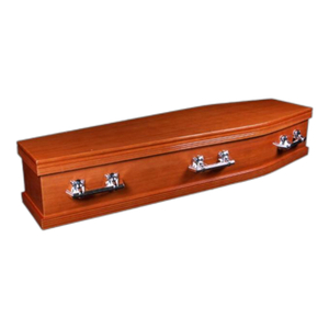 Traditional MDF Coffin for Australian Funerals Budget Casket