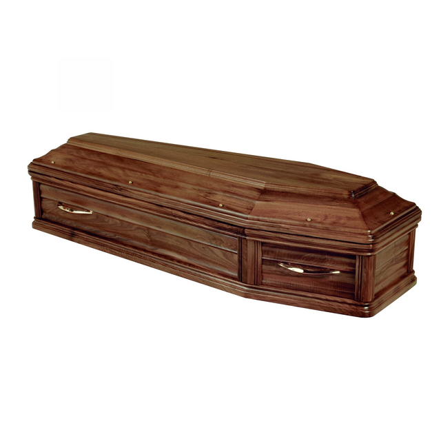 wooden casket