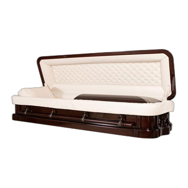 American style pine wood casket for funeral 