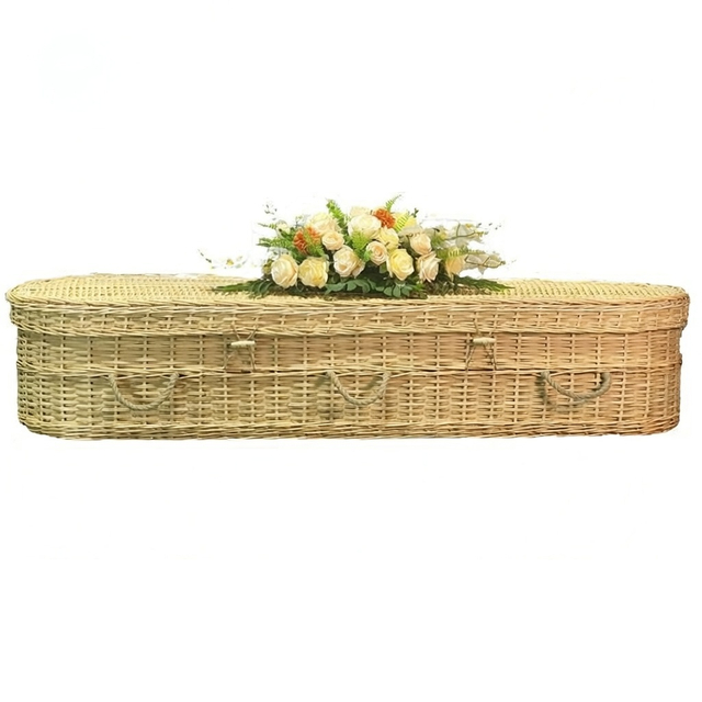Bamboo Coffin | Eco Natural Handwoven for Burial