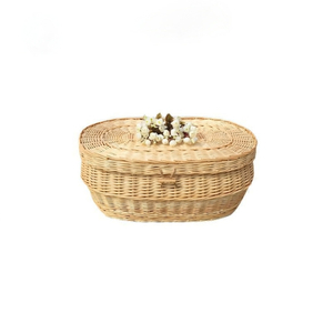 Children's Wicker Coffin | Eco Natural Willow Handwoven