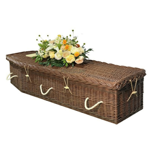 Australia Natural Wicker Coffin | Eco Handwoven NZ Casket
