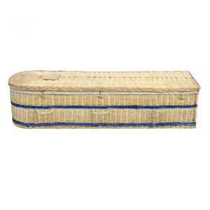 UK Natural Wicker Coffin | Handwoven Eco Willow for Natural Burial