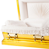 Gold Plated Steel American Caskets Supplier – Wholesale Luxury Steel Caskets for High-End Memorials