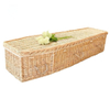 Handwoven Natural Wicker Coffin Casket | Global Eco Burial