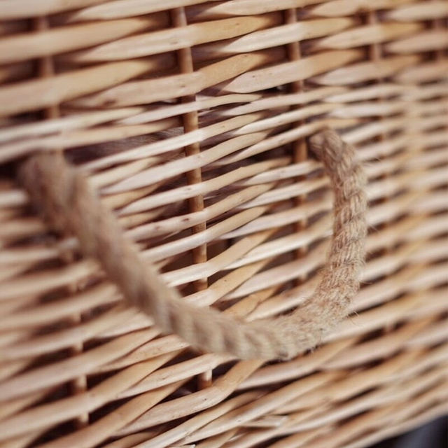 Natural Burial Wicker Casket | Handwoven Eco Willow Coffin