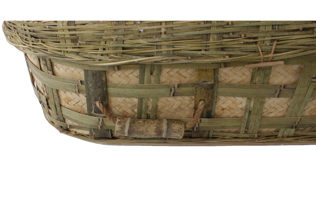 Sustainable Bamboo Casket | Eco Natural Handwoven