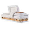 Steel American Caskets with Handle Grips Supplier – Wholesale Easy-Move Caskets for Funeral Staff
