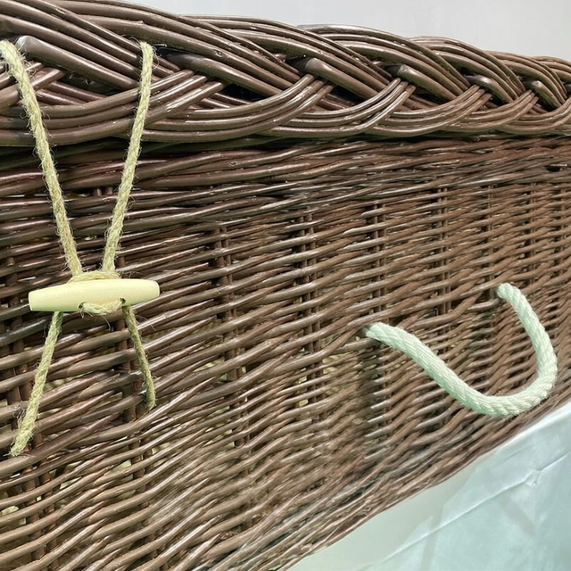 Australia Natural Wicker Coffin | Eco Handwoven NZ Casket