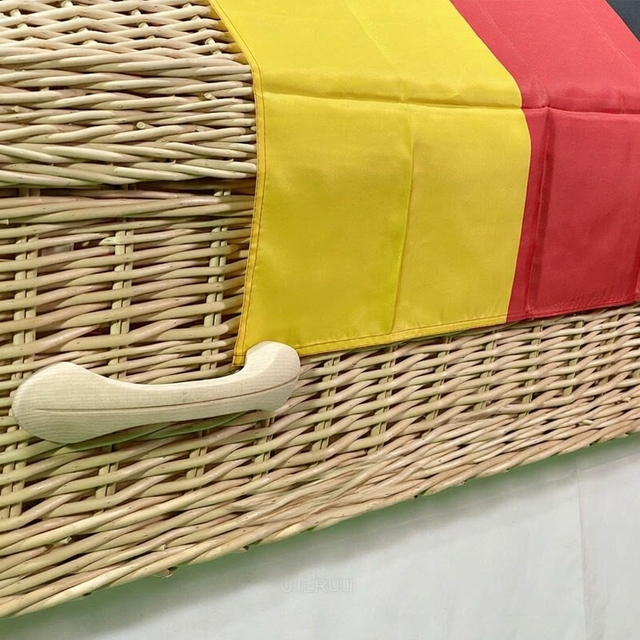 Germany Eco Wicker Coffin | Natural Burial Handwoven Willow
