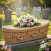 Wicker Casket Eco Natural | Handwoven Willow Burial Coffin