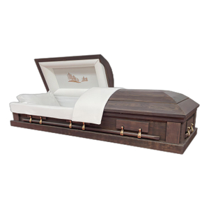 Export Quality Oak Wood Caskets Wholesale American Style Caskets From China
