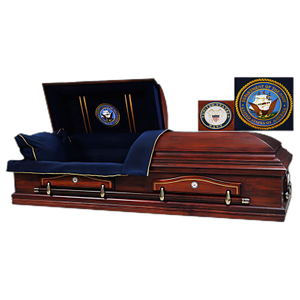 B2B Wholesale Casket Supplier Premium American Style Poplar Wood Caskets