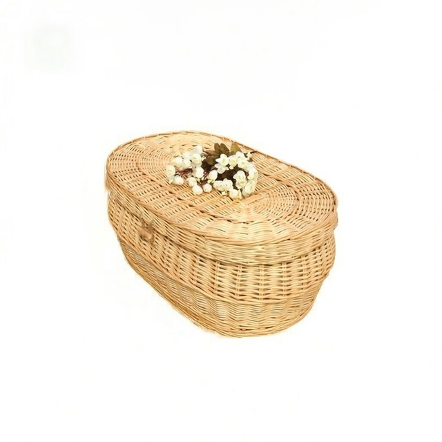 Children's Wicker Coffin | Eco Natural Willow Handwoven