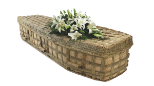 Handwoven Bamboo Coffin | Eco Natural Sustainable Burial
