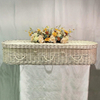 Eco Natural Wicker Coffin | Handwoven Willow Casket for Natural Burial