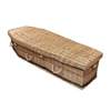 Natural Burial Wicker Casket | Handwoven Eco Willow Coffin