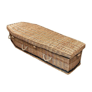 Natural Burial Wicker Casket | Handwoven Eco Willow Coffin