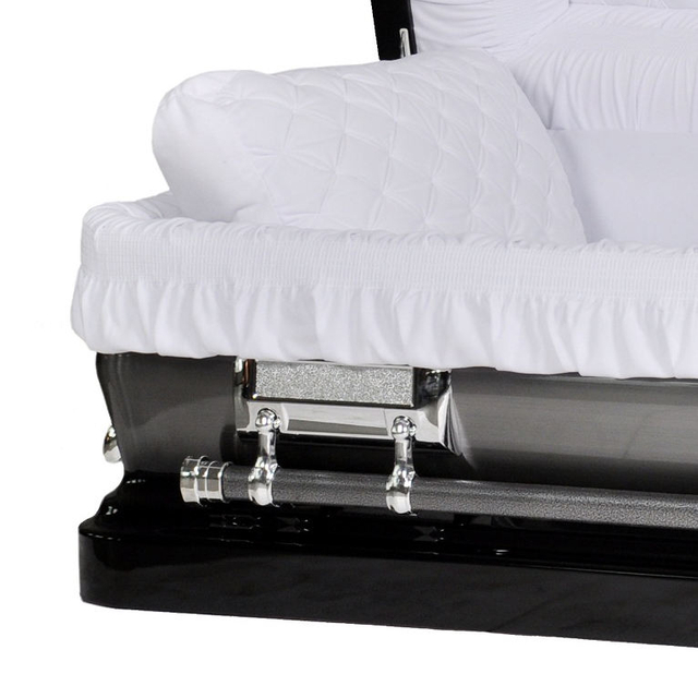 heavy gauge steel casket