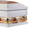 Steel American Caskets with Handle Grips Supplier – Wholesale Easy-Move Caskets for Funeral Staff