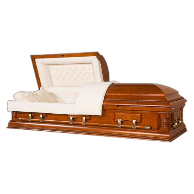 Reliable Casket Manufacturer Wholesale Walnut Wood American Caskets Worldwide