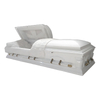 Eco-Friendly Cherry Wood Caskets Wholesale American Style Green Funeral Supplies