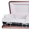 adult size steel coffin