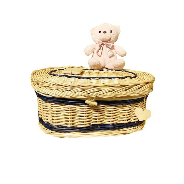 Children's Wicker Coffin | Eco Natural Willow Handwoven