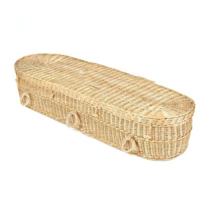 Eco Natural Burial Wicker Coffin | Handwoven Willow Casket