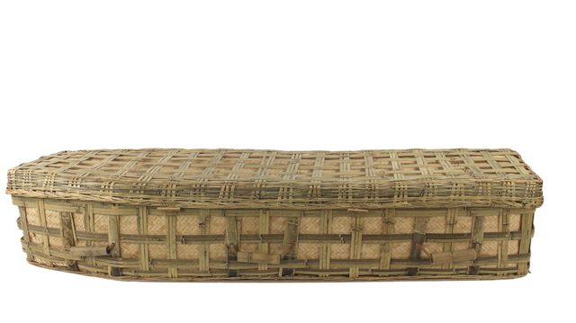 Handwoven Bamboo Coffin | Eco Natural Sustainable Burial