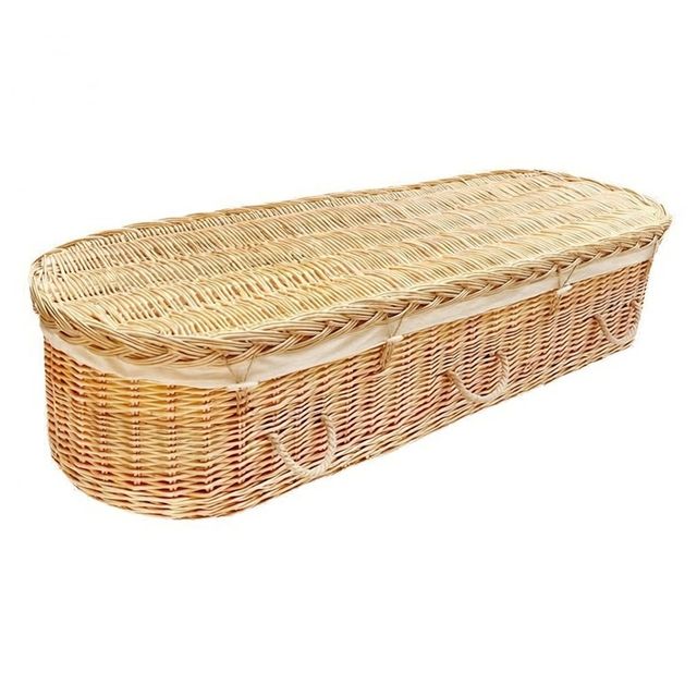 Europe Handwoven Willow Coffin | Eco Natural Burial Wicker