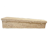 Eco Handwoven Willow Coffin | Natural Wicker Casket Burial