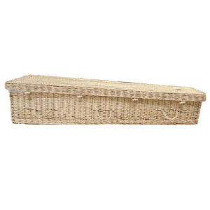Eco Handwoven Willow Coffin | Natural Wicker Casket Burial
